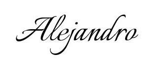 alejandro-name-design